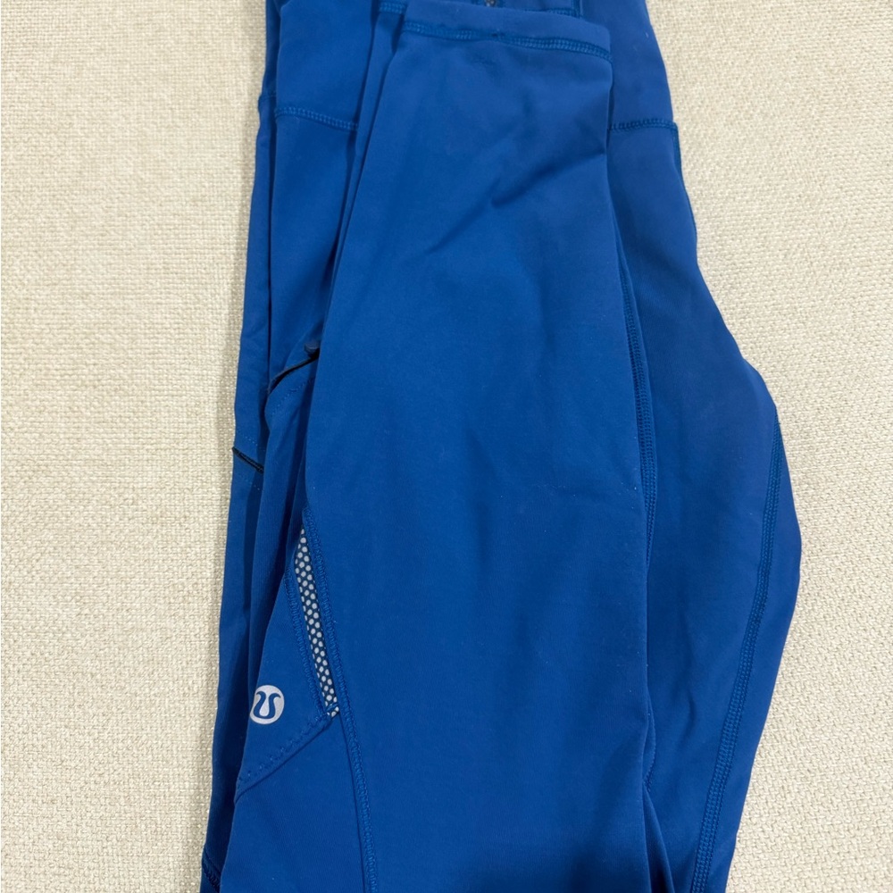 Lululemon Blue Leggings size 8